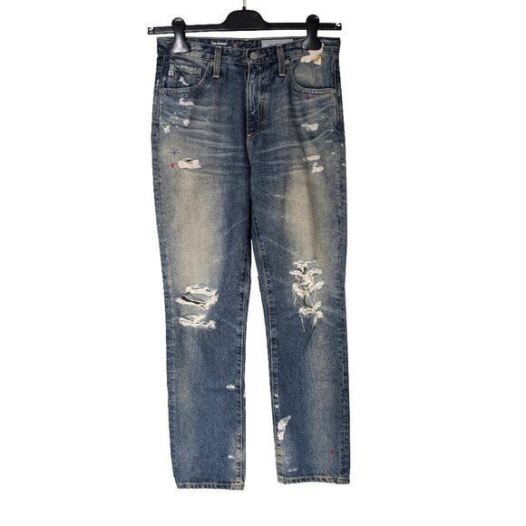 NWT AG Adriano Goldschmied The Phoebe Vintage High Waist Tapered Leg Jeans - Picture 4 of 16